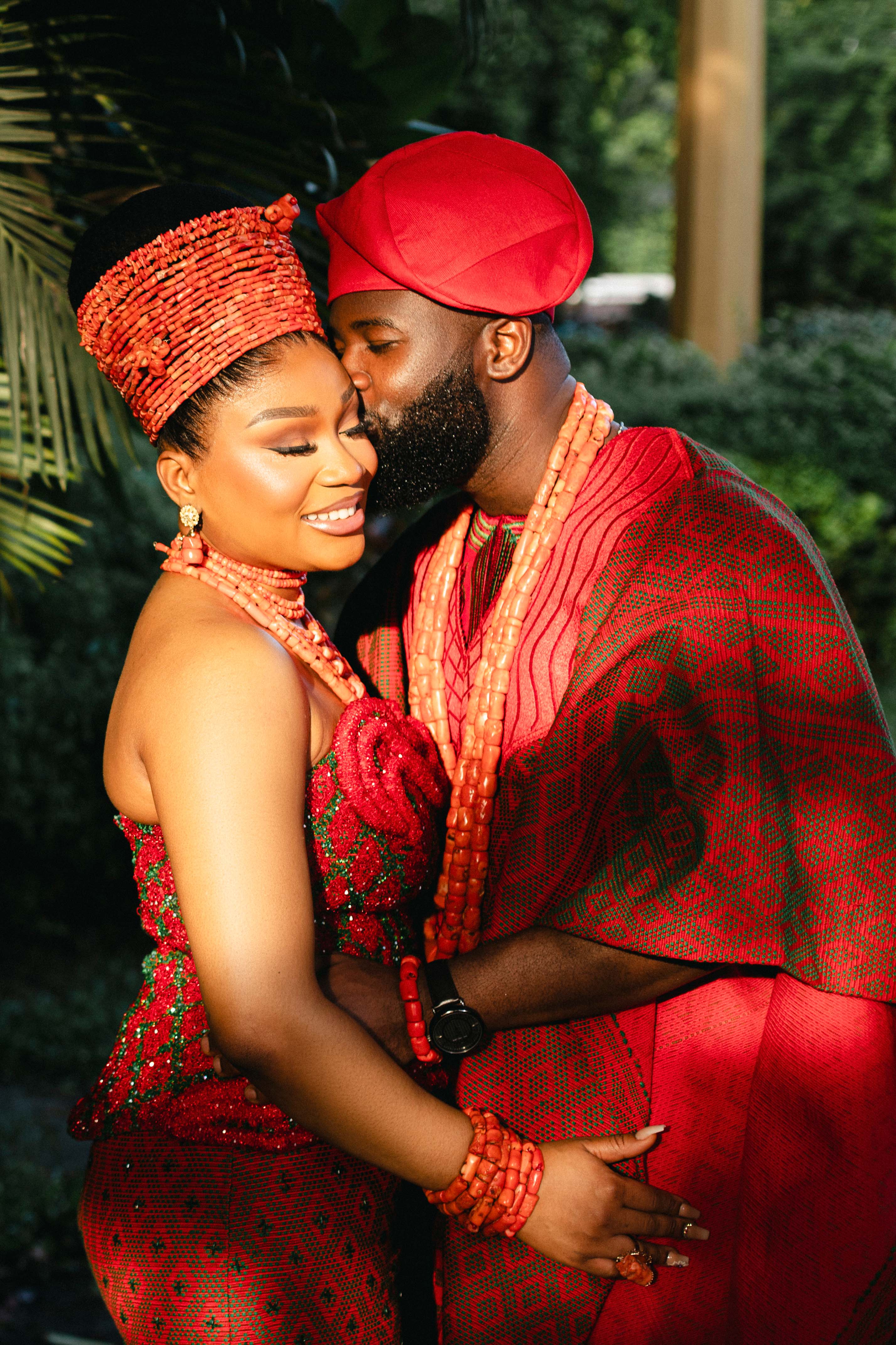 Bride in traditional attire