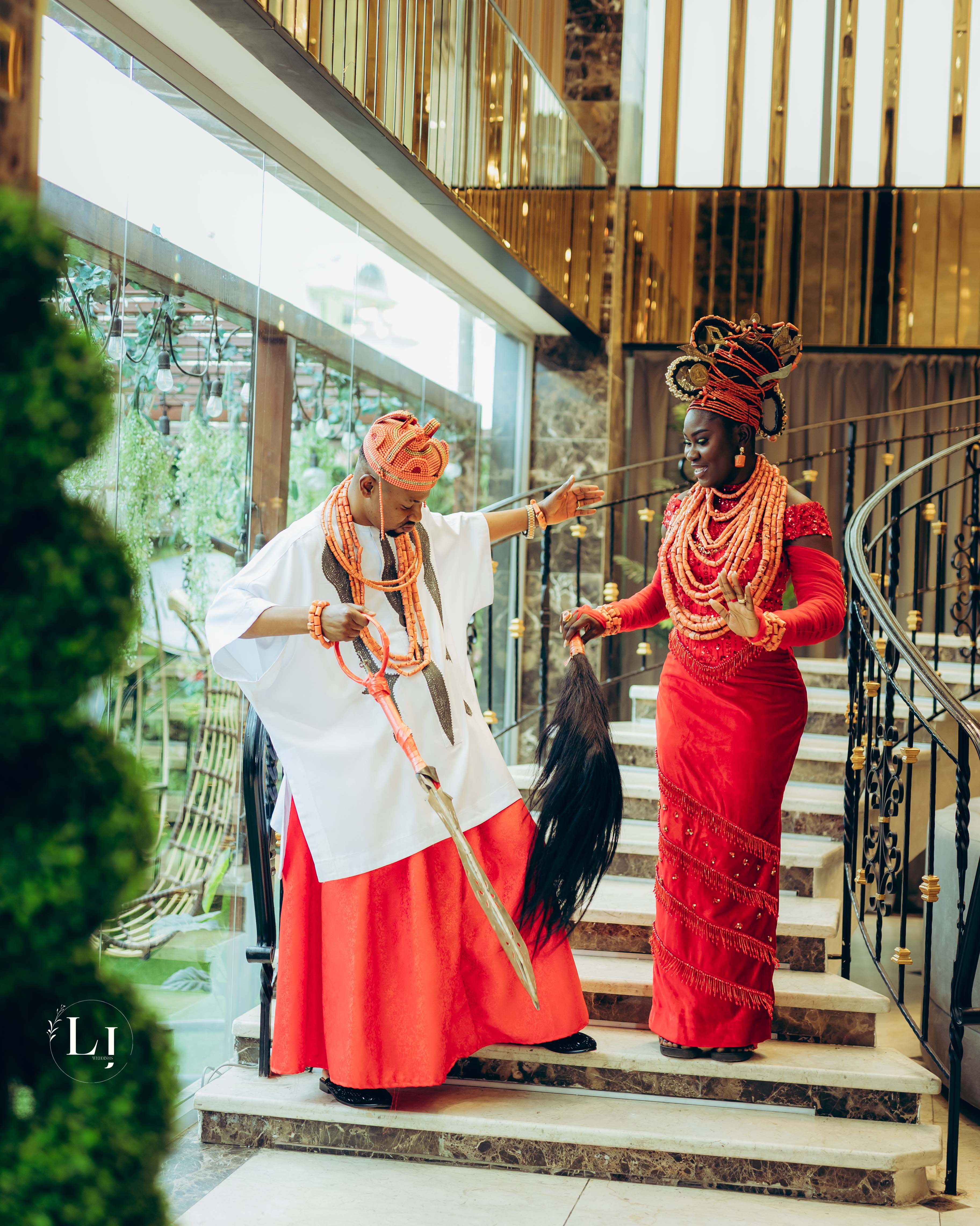 Traditional wedding décor